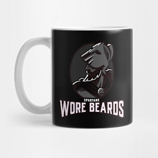 Spartans Wore Beards Mug